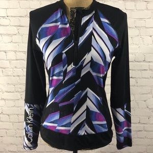 💙NWT Calvin Klein half zip